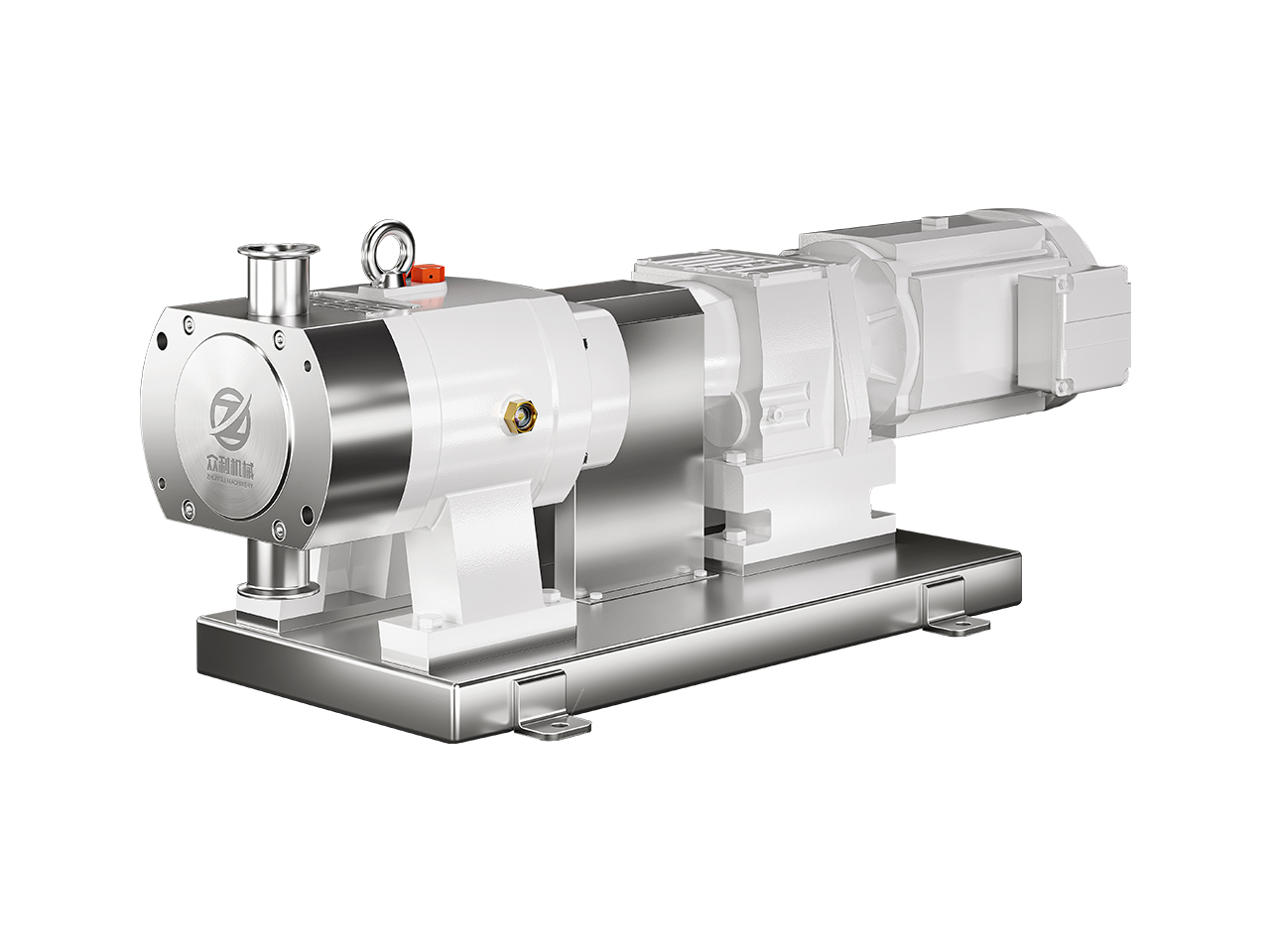 Sanitary rotor pump